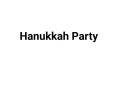 Hanukkah Party